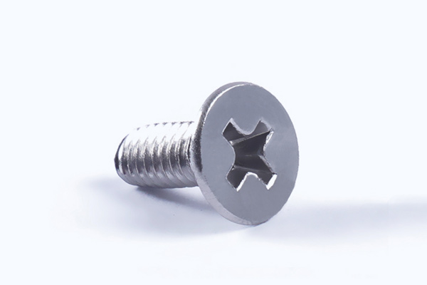 Cross countersunk head self-tapping locking screws