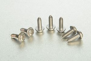 Phillips pan head tapping screws with pad and poin