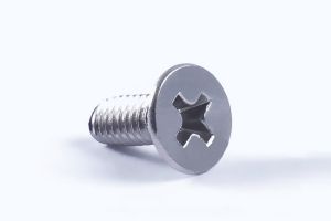 Cross countersunk head self-tapping locking screws